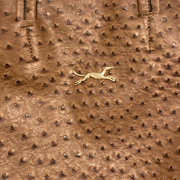 Bimba & Lola Faux Ostrich Leather Medium Bag - Picture 6 of 10